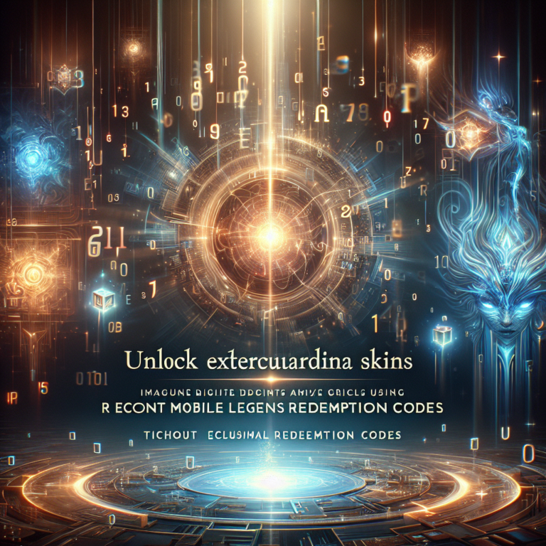 Unlock Exclusive Skins with the Latest Mobile Legends Redeem Codes