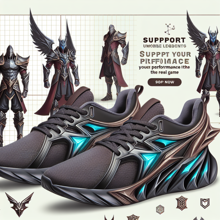 Sepatu Mobile Legend: Dukung Performamu di Dunia Nyata
